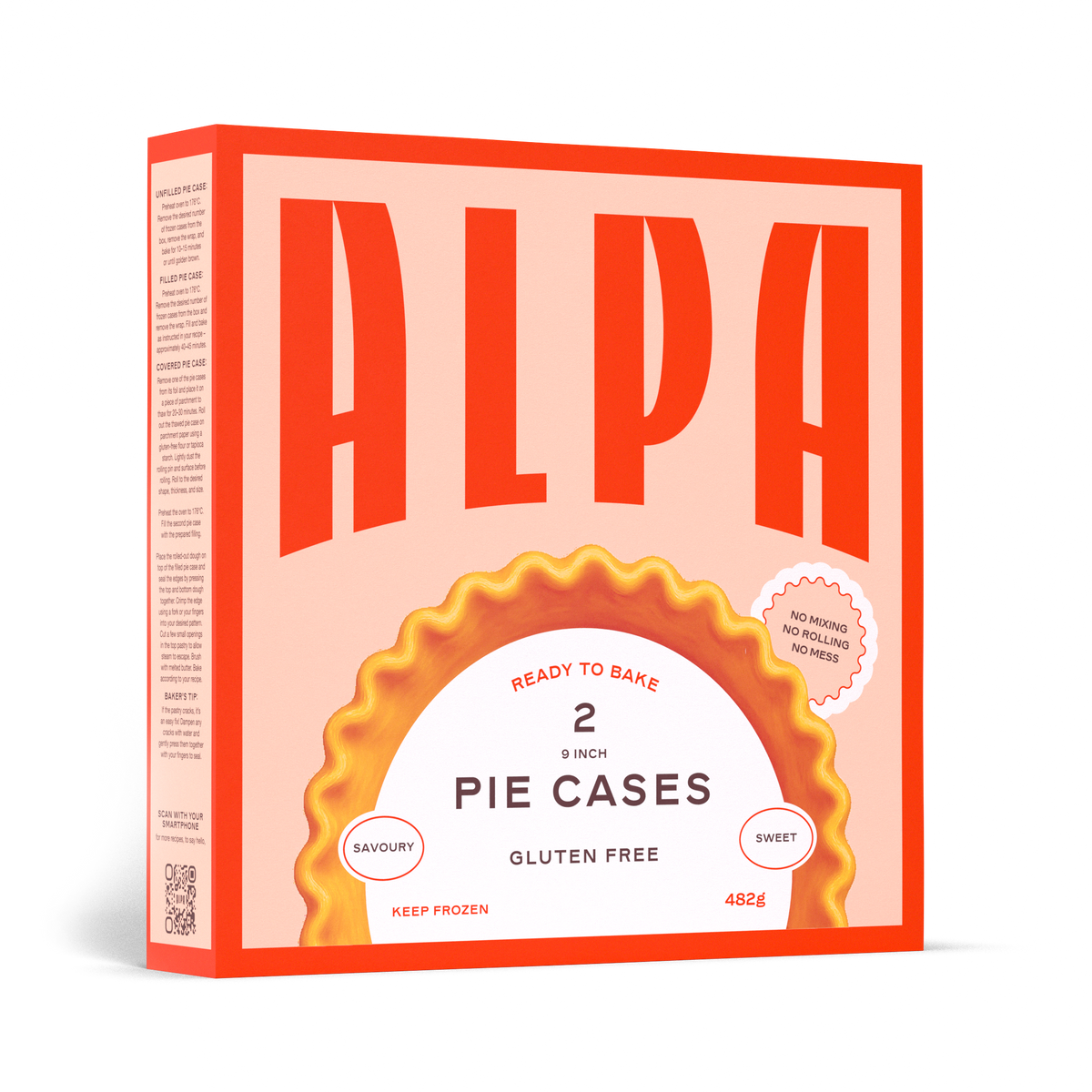 9" Pie Cases